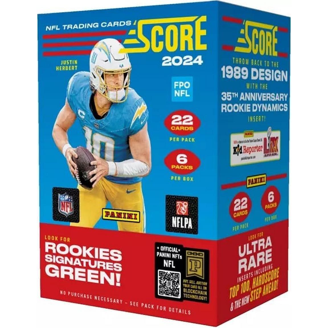 2024 Panini Score Football 6 pack blaster