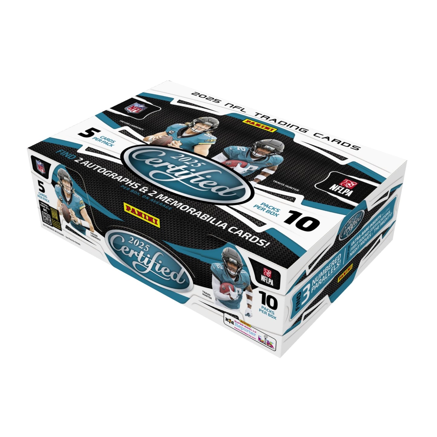 2025 Panini Certified Football Hobby Box