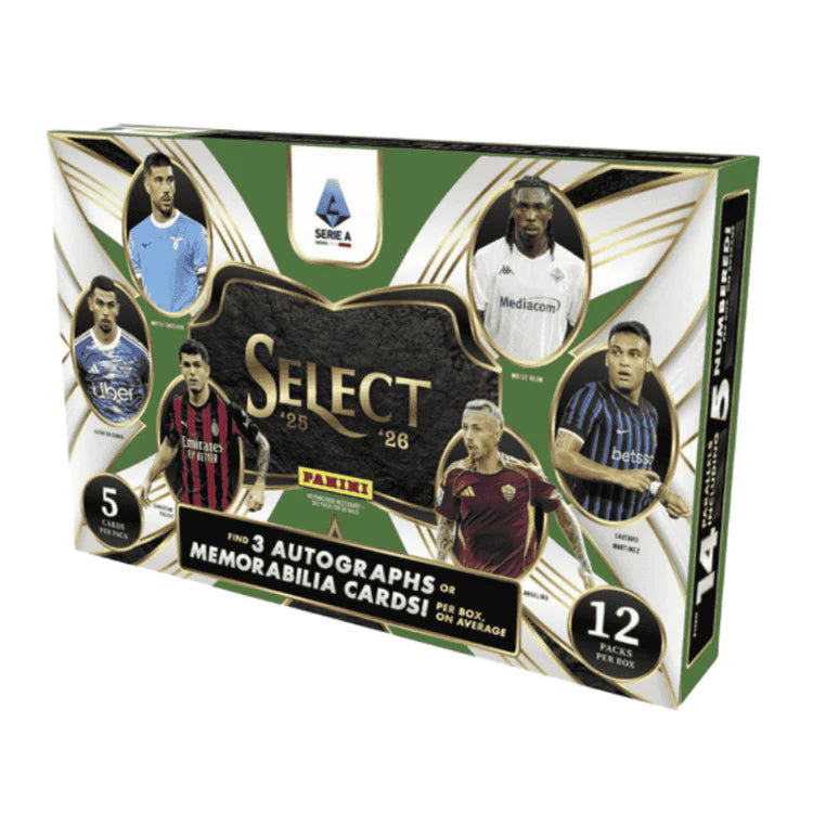 2025-26 Panini Select Serie A Soccer Hobby Box