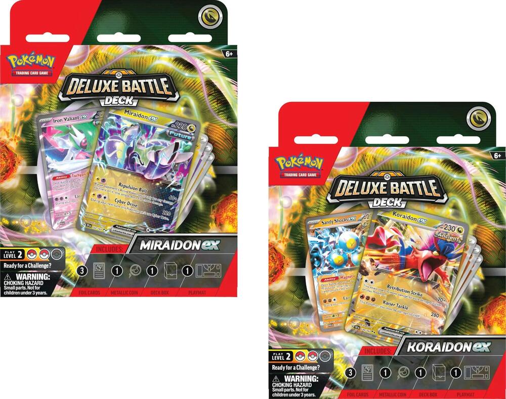 Pokemon Miraidon EX League Battle Deck Box