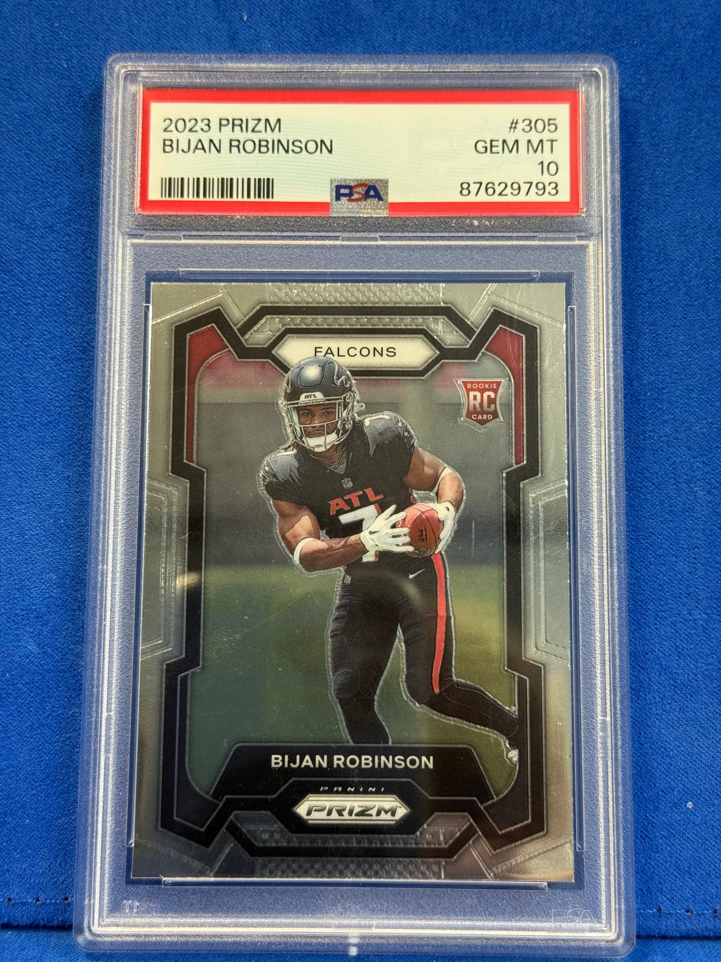 2023 PRIZM #305 BUJAN ROBINSON PSA10