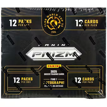 2025 Panini Prizm FIFA Club World Cup Soccer Hobby Box