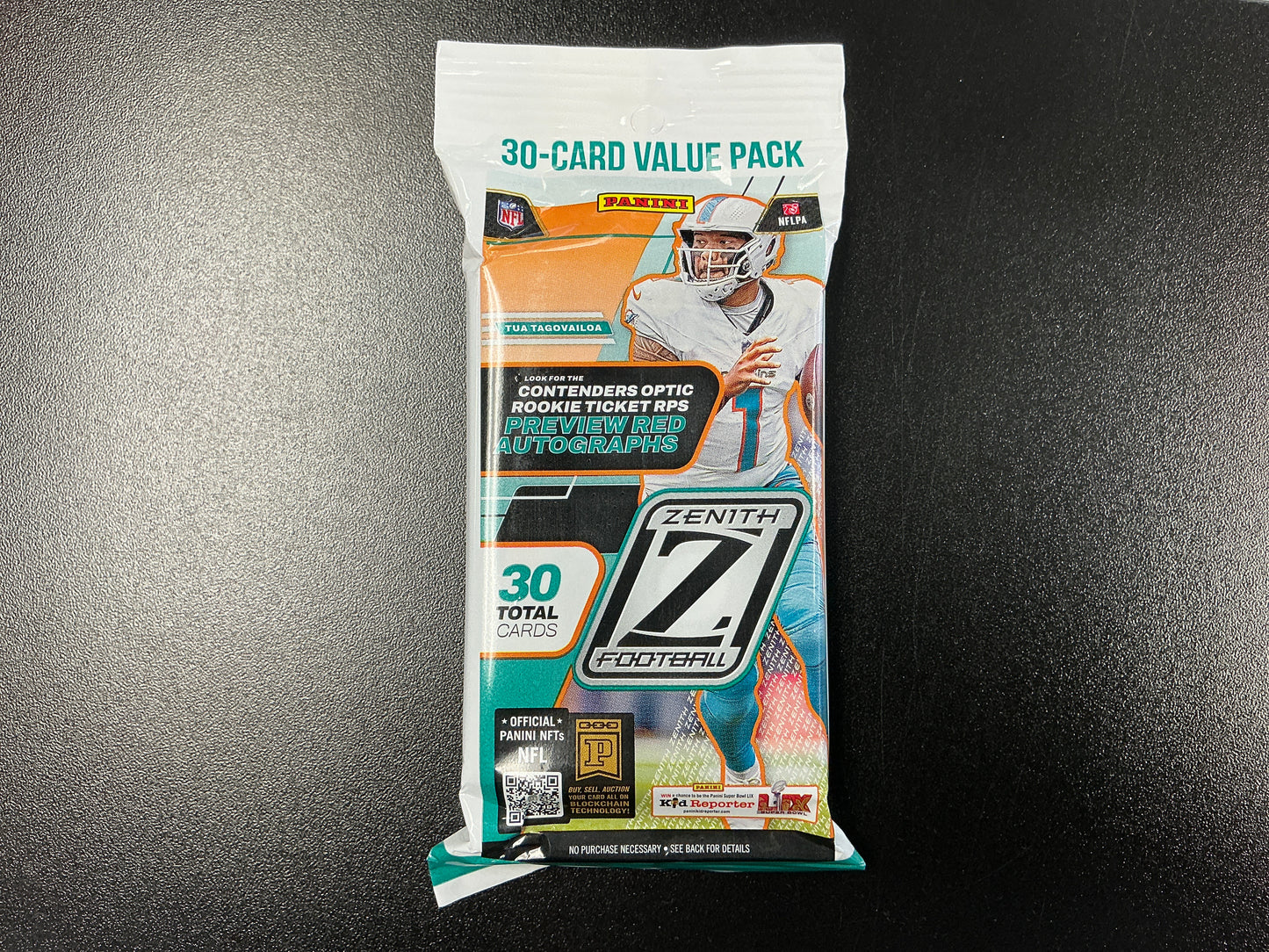 2024 Zenith Football hanger packs