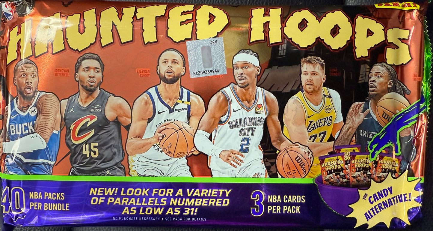 2024/25 Panini Haunted Hoops NPP Halloween Treat Pack