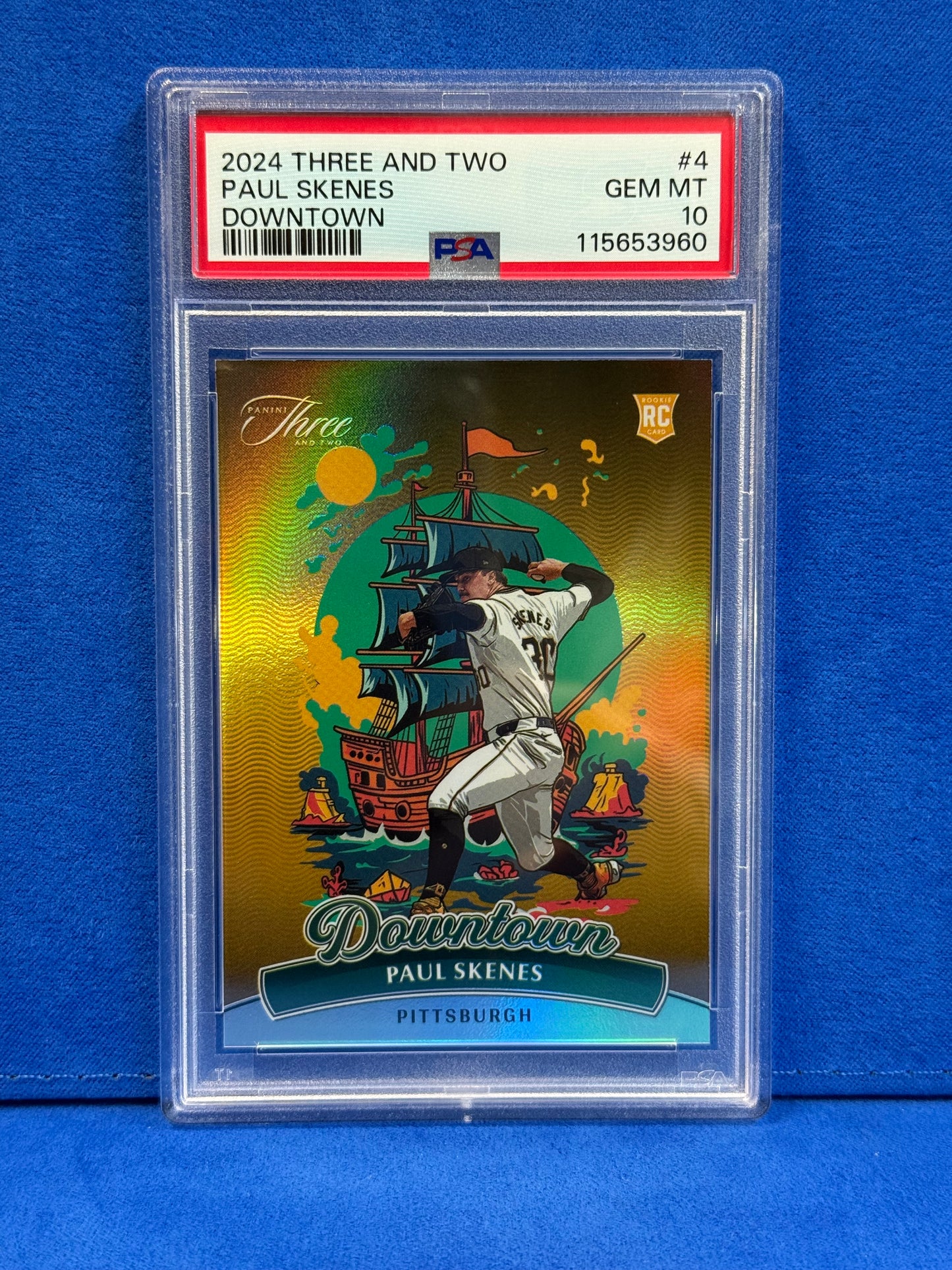 2024 THREE AND TWO DOWNTOWN #4 PAUL SKENES PSA 10
