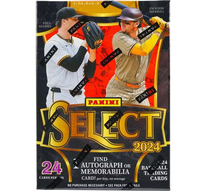 2024 Panini Select Baseball Hobby Blaster