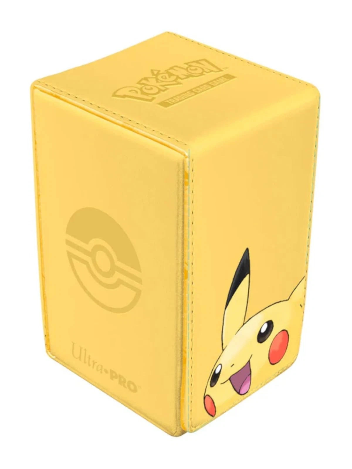 Ultra Pro Pokemon: Pikachu Alcove Tower Deck Box Trading Card Game Accessory