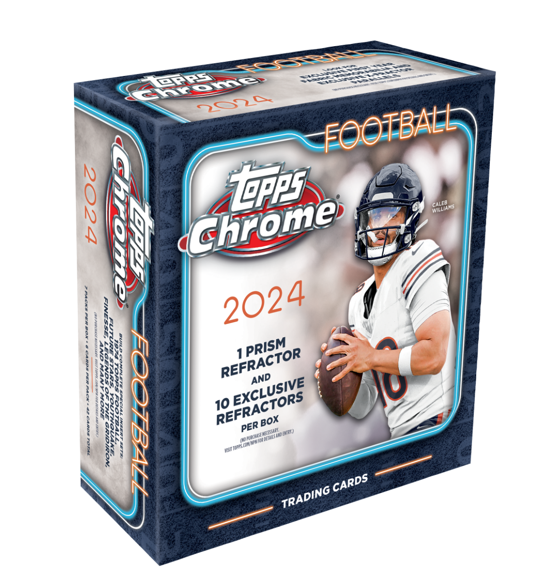topps Chrome Football Mega box