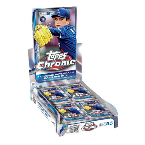 2025 Topps Chrome Baseball Hobby Box