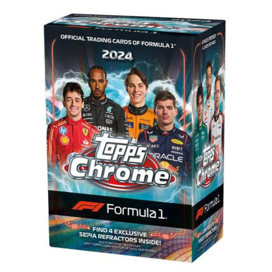 2024 Topps Chrome Formula 1 F1 Racing Blaster Box
