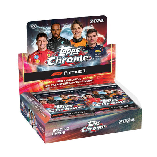 2024 Topps Chrome Formula 1 F1 Racing Qualifying Lap Box  (singles)