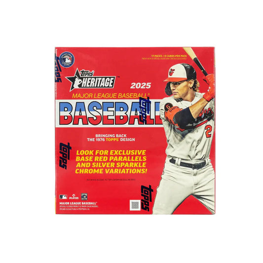 2025 Topps Heritage Baseball Mega Box