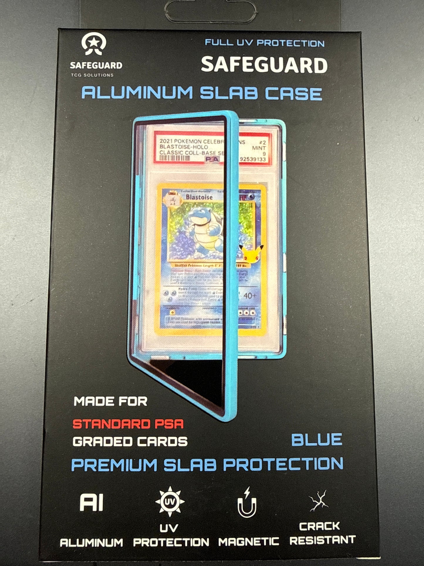 PSA ALUMINUM SLAB CASE (Blue)