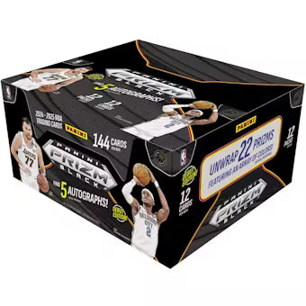 2024/25 Panini Prizm Black Basketball Hobby