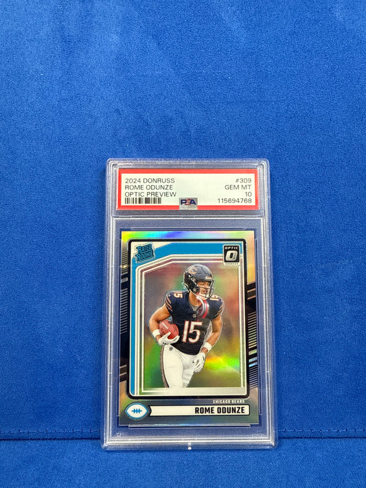 2024 DONRUSS #309 ROME ODUNZE OPTIC PREVIEW