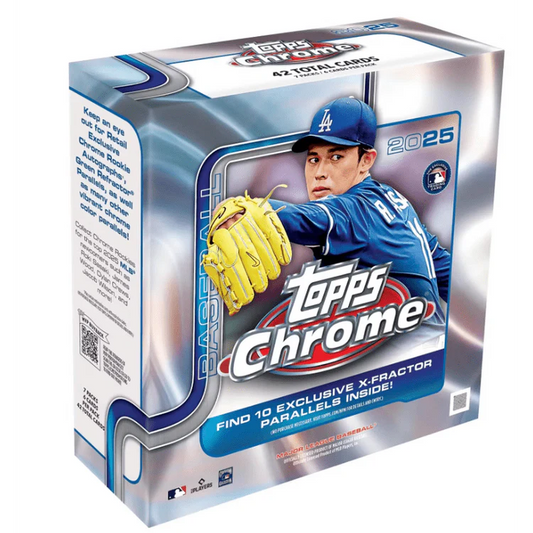 2025 TOPPS CHROME BASEBALL MEGA BOX
