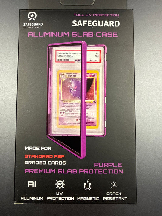 PSA ALUMINUM SLAB CASE (Purple)