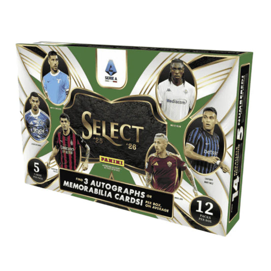 2025-26 Panini Select Serie A Soccer Hobby Box