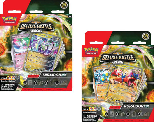 Pokemon Miraidon EX League Battle Deck Box
