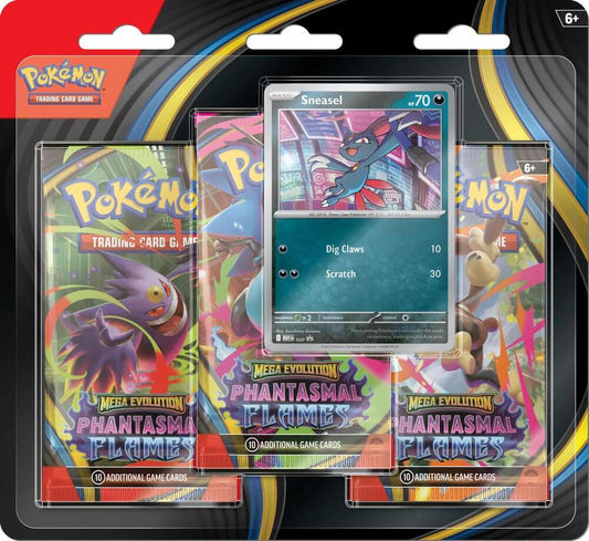 Pokémon Phantasmal Flames 3 Pack Blister