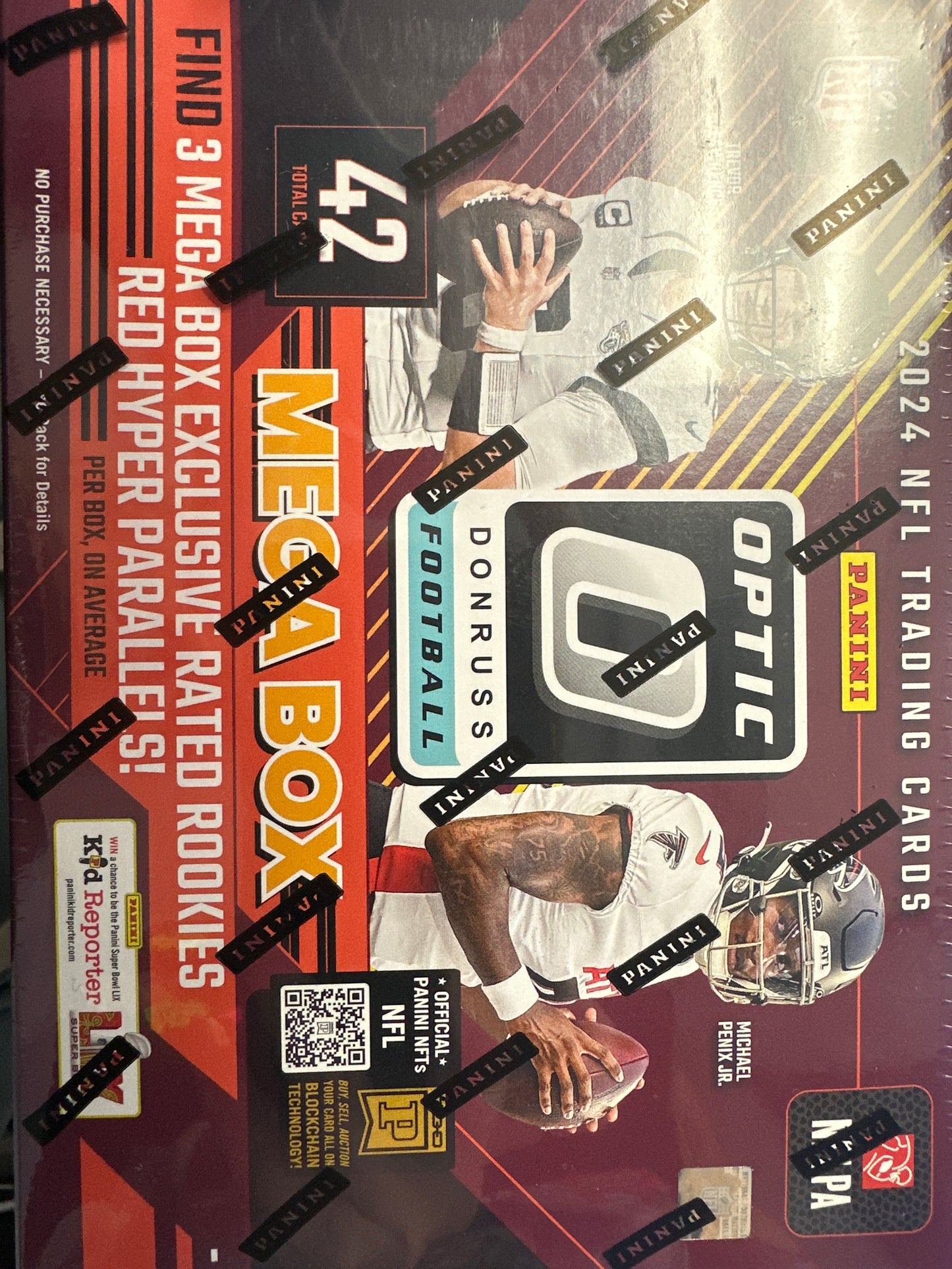 2024 Panini Donruss Optic Football Hobby Mega Box