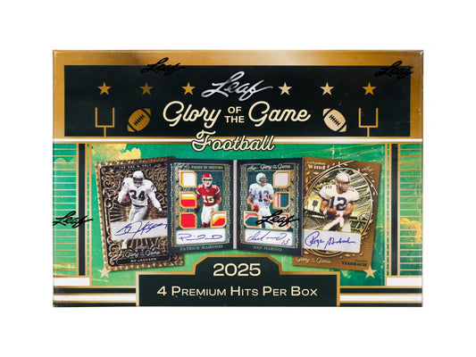 2025 Leaf Glory of the Game Football Hobby