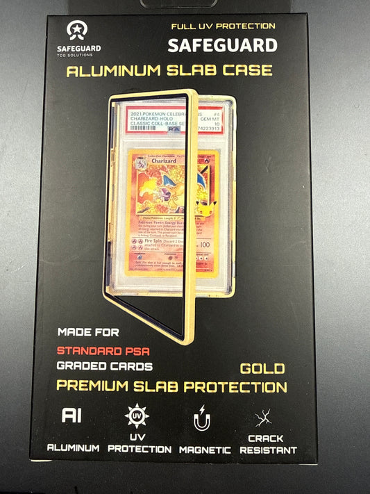 PSA ALUMINUM SLAB CASE (Gold)