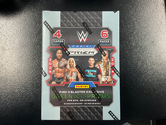 2024 Panini Prizm WWE Wrestling Hobby Blaster (Green Ice Prizms)