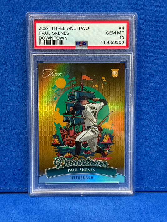 2024 THREE AND TWO DOWNTOWN #4 PAUL SKENES PSA 10