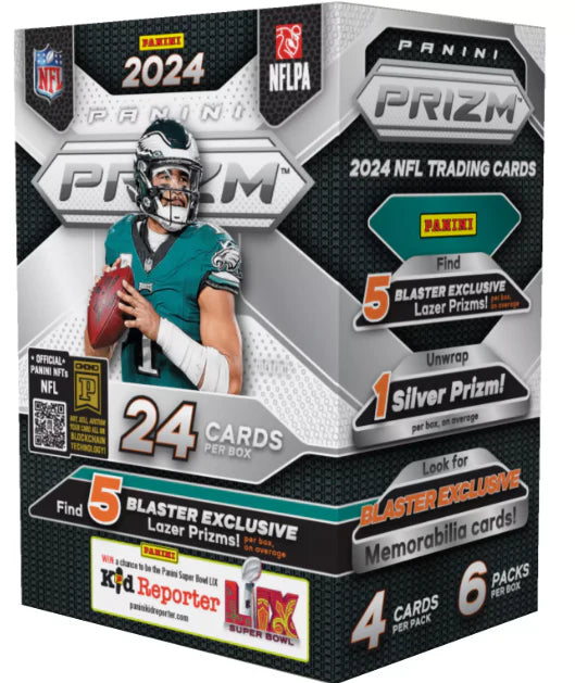 2024 Panini Prizm Football Hobby Blaster box (Orange Ice Prizms)