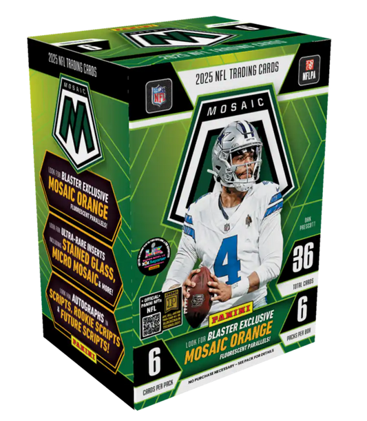 2025 Panini Mosaic Football Blaster Box