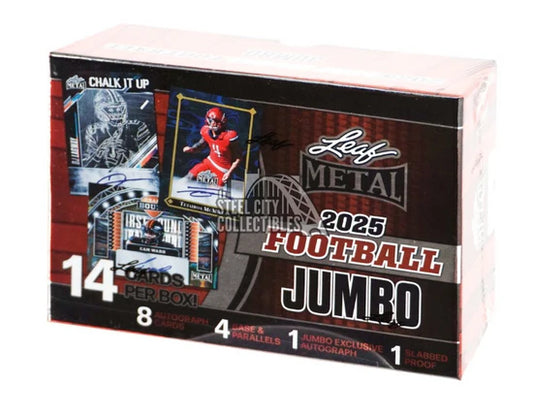 2025 Leaf Metal Football Jumbo