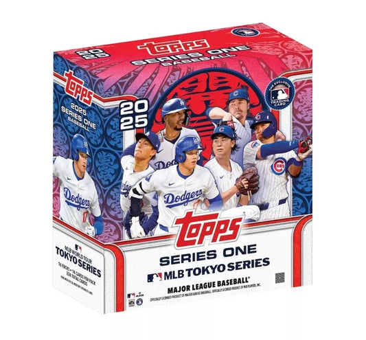 2025 Topps Baseball Series 1 - MLB World Tour: Tokyo Series Exclusive Box