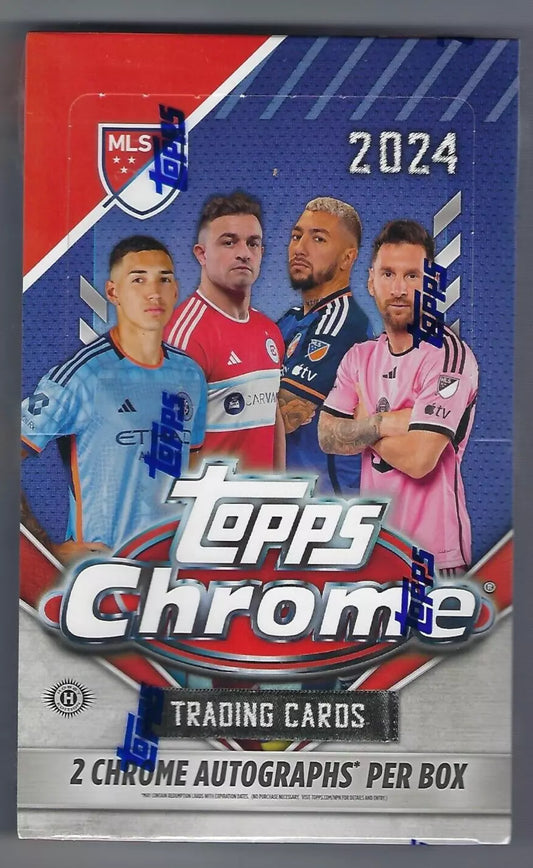 2024 Topps Chrome MLS Soccer Hobby Box