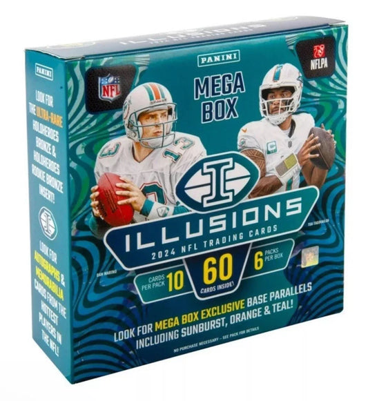 2024 Panini Illusions Football Mega Box