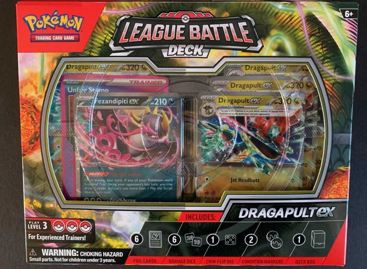 Pokemon dragapult EX League Battle Deck Box