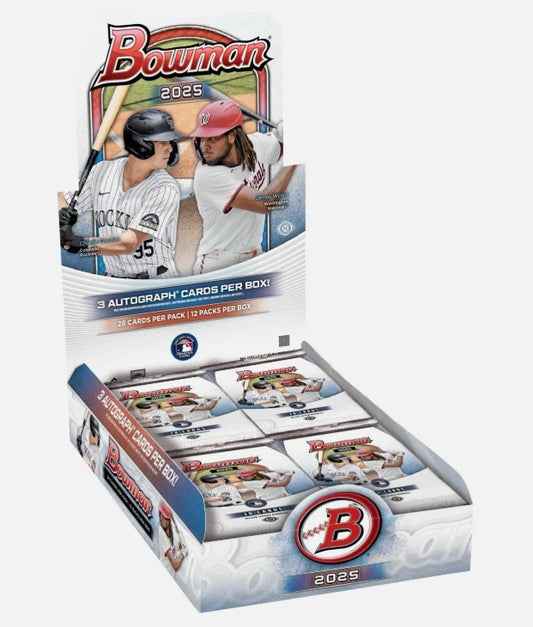 2025 Bowman Baseball Factory Sealed Hobby Box