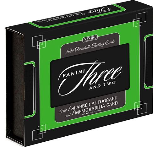 2024 Panini Three and Two Baseball Hobby Box