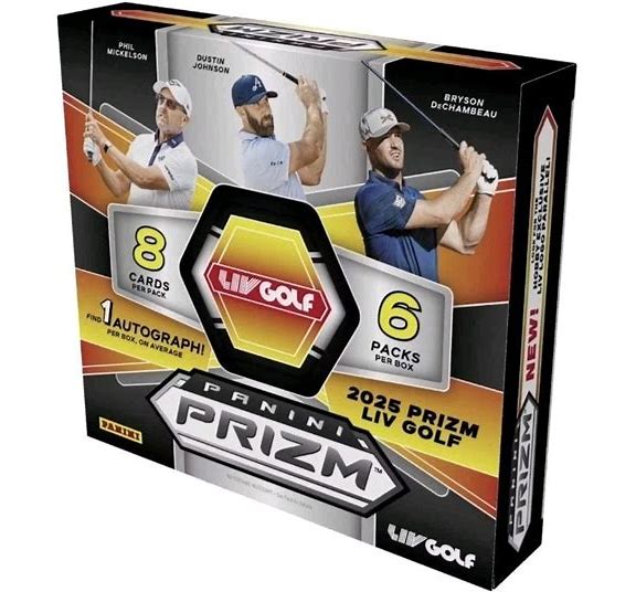 2025/26 Panini Prizm LIV Golf