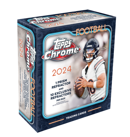 topps Chrome Football Mega box